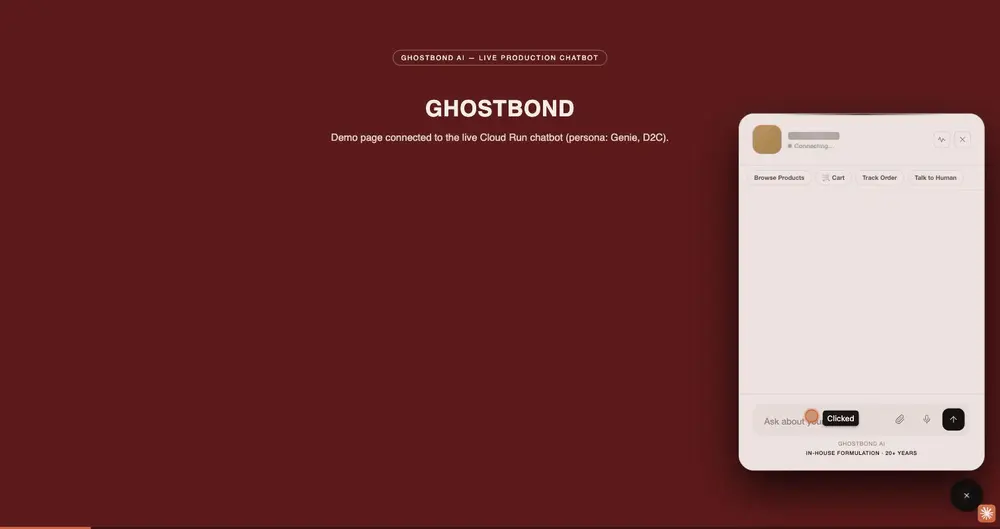 GHOSTBOND AI chatbot